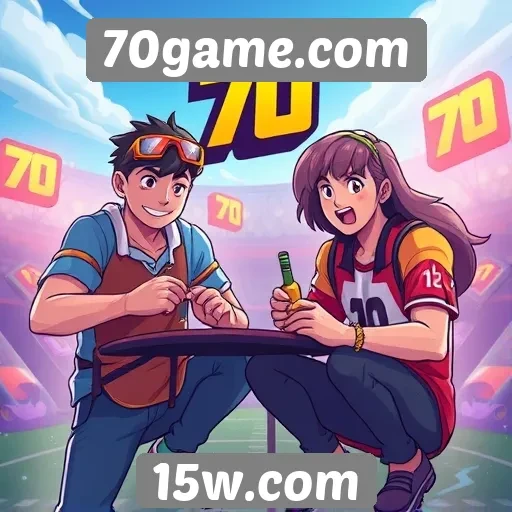 Novos recursos de interação social são lançados no 70game.com